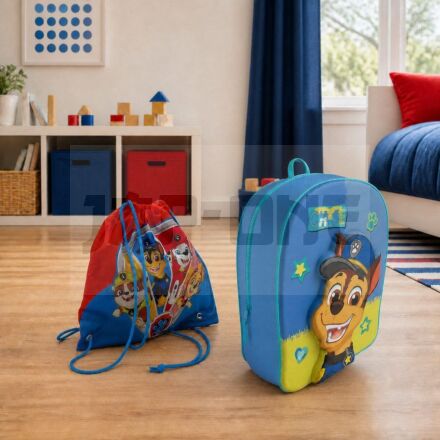 Paw Patrol Kids’ Sac À Dos + Drawstring Bag Offer Pack