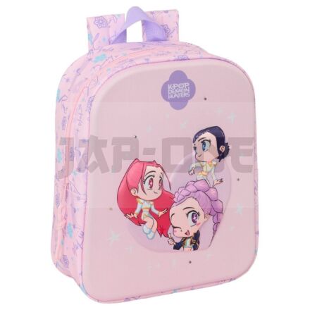 Kpop Demon Hunters Chibi Leds 3D Sac À Dos 27Cm