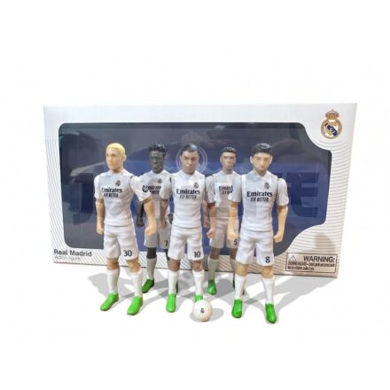 Real Madrid Set Of 5 Figurines 10Cm