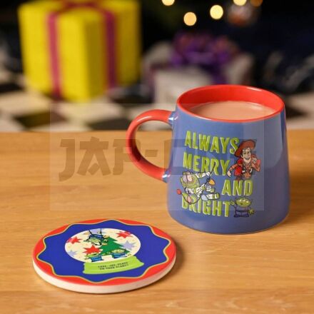 Disney Pixar Toy Story Mug & Coaster Set 250Ml