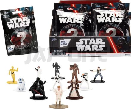 Star Wars Surtido 24 Sobres Nano Figurines 4 Cm Metalfigs