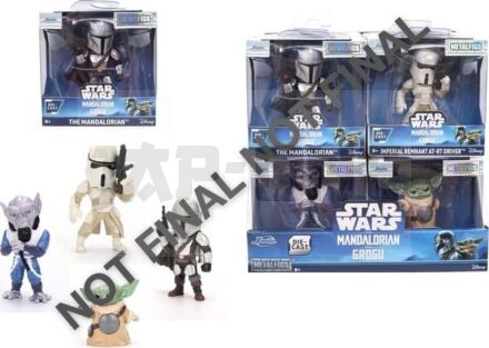 Star Wars: The Mandalorian & Grogu Expositor 12 Figurines 7 Cm Metalfigs