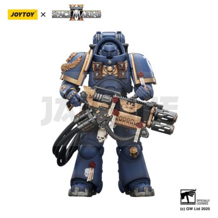 Warhammer 40,000: Space Marine 2 Figurine Ultramarines Heavy Artificer Armor With Relic Multi-Melta 13 Cm