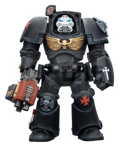 Warhammer 40,000 Figurine Black Templars Terminator 2 With Power Fist And Storm Bolter 14 Cm