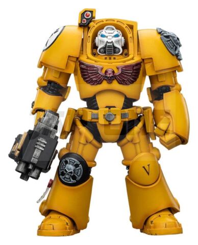 Warhammer 40,000 Figurine Imperial Fists Terminator 2 With Power Fist And Storm Bolter 14 Cm
