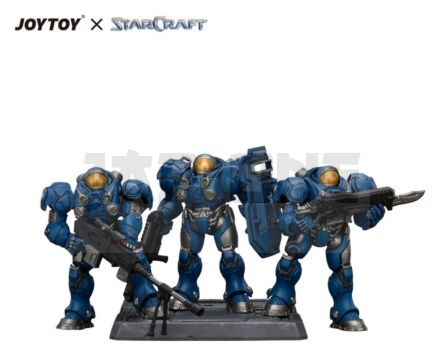 Starcraft Set De Figurines Terran Marine