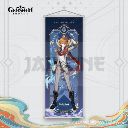 Kakemono Poster Genshin Impact Tartaglia 25X70