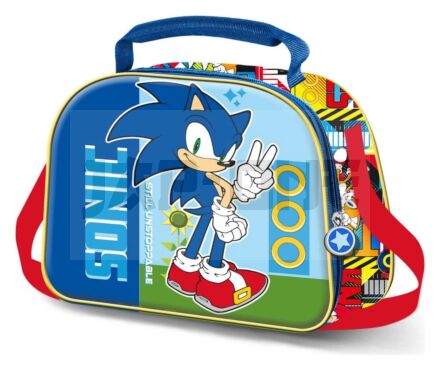 Sonic - The Hedgehog Sac À Goûter 3D Sega Unstoppable Blue