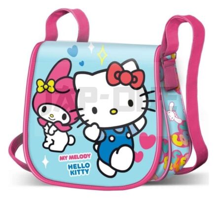 Sanrio Sac Bandoulière Vertical Mini Muffin Hello Kitty Friendship Blue