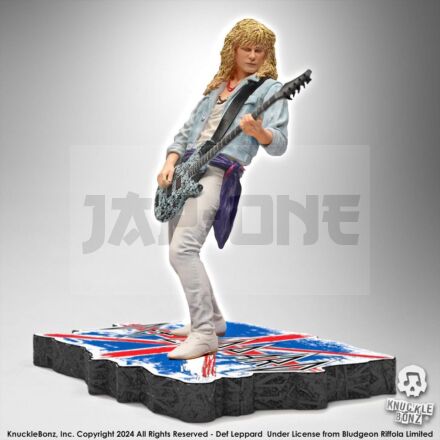 Def Leppard Figura Rock Iconz Rick Savage 24 Cm