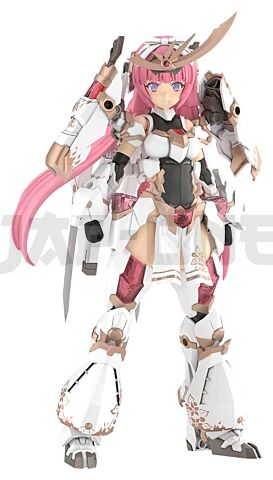 Frame Arms Girl figurine Plastic Model Kit Grand Scale Magatsuki Kikka 25 cm