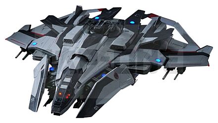 Star Citizen figurine Pre-assembled Plastic Model Kit 1/100 Anvil F8C Lightning Pre-Assembled Finished Model Ver. 25 cm