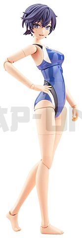 Sousaishojoteien Plastic Model Kit 1/10 Rui Saotome Touou High School Competitive Swimsuit 16 cm