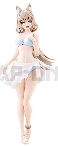 Sousaishojoteien Plastic Model Kit 1/10 Animal Ears Emulator Swim Style 17 cm