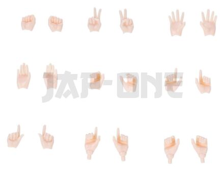 Megami Device M.S.G. accessoire pour figurines Plastic Model Kit 09 Hand Set Skin Color C