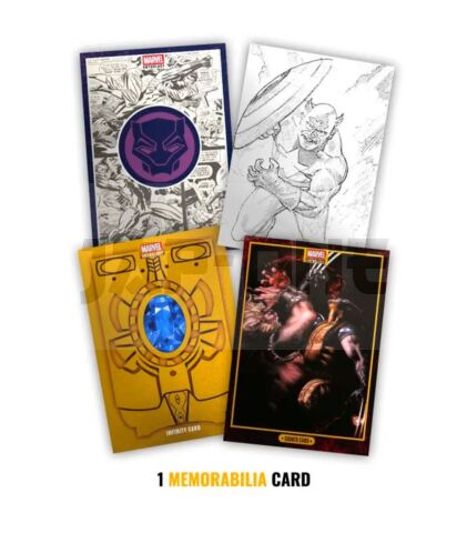 Marvel Anthology Trading Card Treasure Box - Panini Cromos