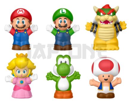 My Mario Little People Collector Pack 6 Minifigurines 7 Cm