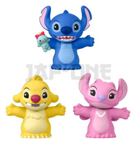 Lilo & Stitch Little People Collector Pack 3 Minifigurines Stitch & The Cousins 7 Cm