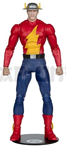 Dc Direct Page Punchers Figura The Flash Jay Garrick (The Flash #123) (Red Platinum Edition) 18 Cm
