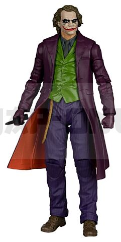 The Dark Knight : Le Chevalier Noir Dc Multiverse Deluxe Theatrical Edition Figurine Joker 18 Cm