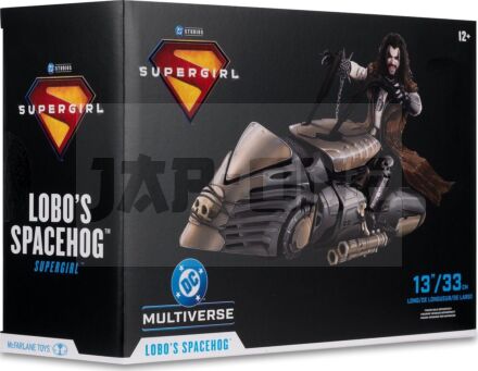 Lobo'S Spacehog Vehículo 33 Cm Dc Multiverse Supergirl Movie