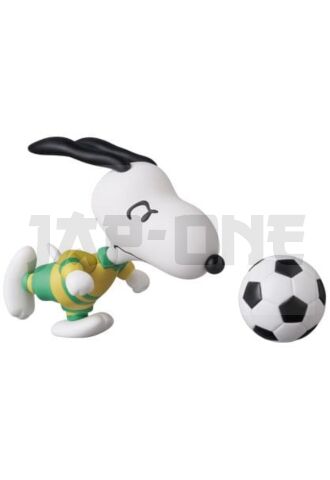 Peanuts Mini Figure Medicom Udf Série 19 World'S Greatest Soccer Player 7 Cm