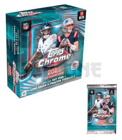 Mega Box Nfl Temp 2025 - Topps Europe