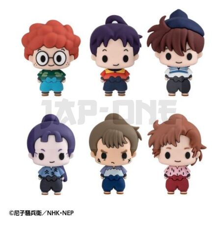 Nintama Rantaro Chokorin Collection Mini-Figuras 5 Cm Vol.2 Assortiment Boîte-Mystère (6) (Repeat)