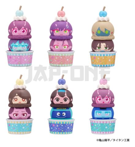 Milky Subway The Galactic Limited Express Blind Box Assortiment Figurines Mini Tsumichen Stack Up & Change 8 Cm (6)
