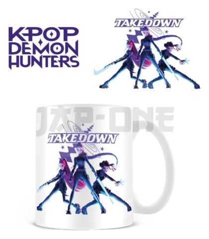Kpop Demon Hunters Mug Takedown White