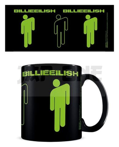 Billie Eilish Mug Stickman Black