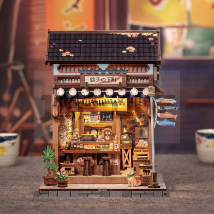 MINIATURE HOUSE - DIY- Choshi no Shitamachi - 218pc + Eclairage LED