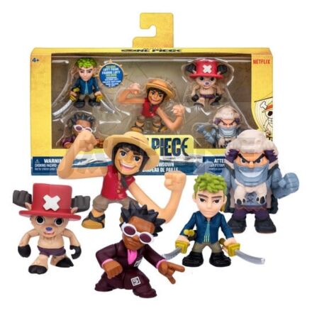 One Piece Pack De 5 Figurines Mini