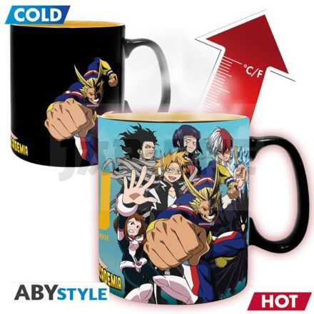 My Hero Academia - Mug Heat Change - 460 Ml - Groupe - Boîte