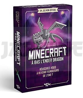 Minecraft - A Bas L'Ender Dragon - Le Jeu De Cartes