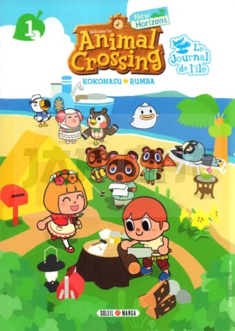 INTEGRALE ANIMAL CROSSING : NEW HORIZONS LE JOURNAL DE L'ÎLE TOME 1 À TOME 12 + Goodie aléatoire offert
