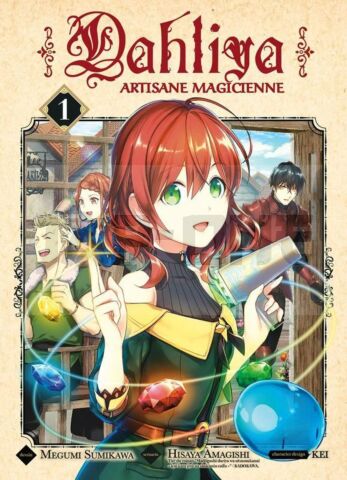 INTEGRALE DAHLIYA, ARTISANE MAGICIENNE TOME 1 À TOME 8 + Goodie aléatoire offert