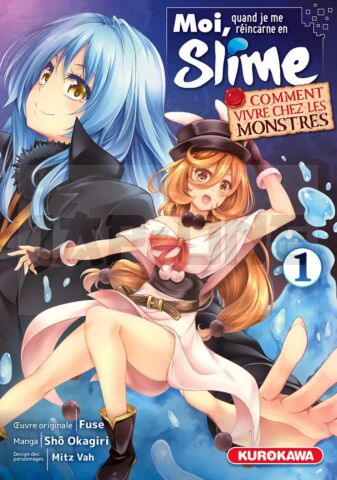 INTEGRALE MOI, QUAND JE ME RÉINCARNE EN SLIME COMMENT VIVRE CHEZ LES MONSTRES TOME 1 À TOME 8 + Goodie aléatoire offert