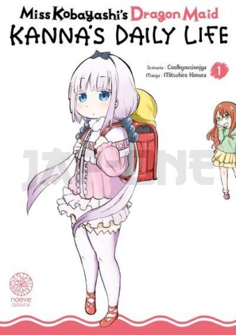 INTEGRALE MISS KOBAYASHI'S DRAGON MAID - KANNA'S DAILY LIFE TOME 1 À TOME 8 + Goodie aléatoire offert