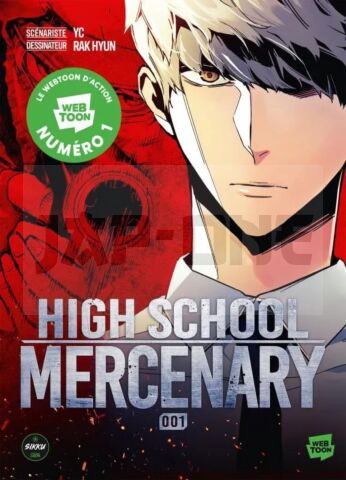 INTEGRALE HIGH SCHOOL MERCENARY TOME 1 À TOME 10 + Goodie aléatoire offert