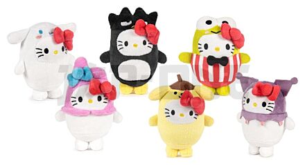 Hello Kitty & Friends Assortiment Peluches Costume Blind Box 16 Cm (12)