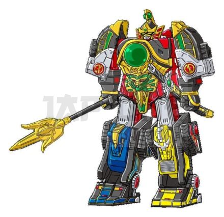 Power Rangers Thunder Megazord With Mega Power Sword Figura 28 Cm