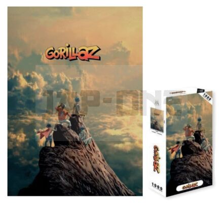 Gorillaz: puzzle 1000 pièces