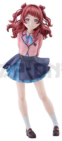 Gakuen Idolmaster Figurine Pvc 1/7 Saki Hanami 23 Cm