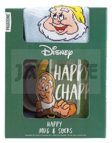 Disney Mug Et Chaussettes Set Blanche-Neige Happy