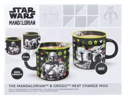 Star Wars: The Mandalorian Mug Effet Thermique Mandalorian And Grogu
