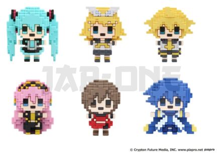 Vocaloid Assortiment Boîte-Mystère Figurs Buildot Akatans Piapro Characters (6)