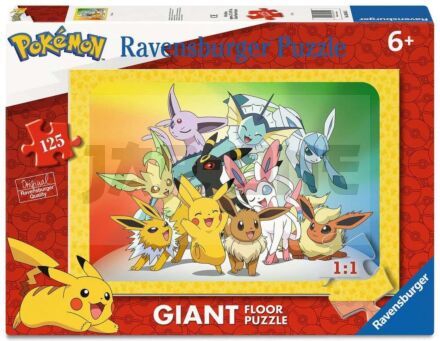 Pokémon puzzle Giant Floor (125 pièces)