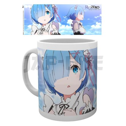 Re: Zero - Mug - 320 Ml - Rem Nuages - Subli - Boîte