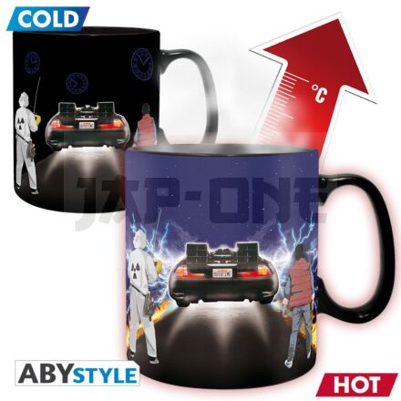 Retour Vers Le Futur - Mug Heat Change - 460 Ml Time Machine